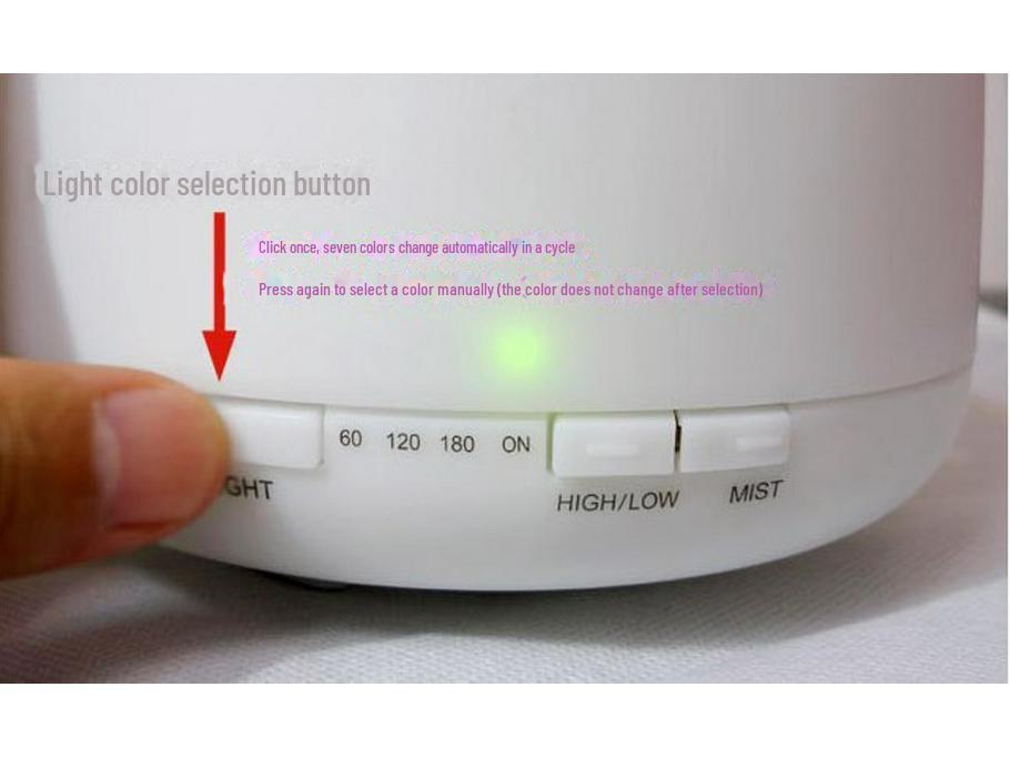 Ультразвуковой ароматерапевтический диффузор и увлажнитель воздуха MUJI объемом 500 мл с пультом дистанционного управления и лампой с эфирным маслом для дома или спальни.