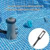 Pool Pump Cover Removal Tool Compatible With Super II Pumps Durable Metal Construction Rust Resistant Coating