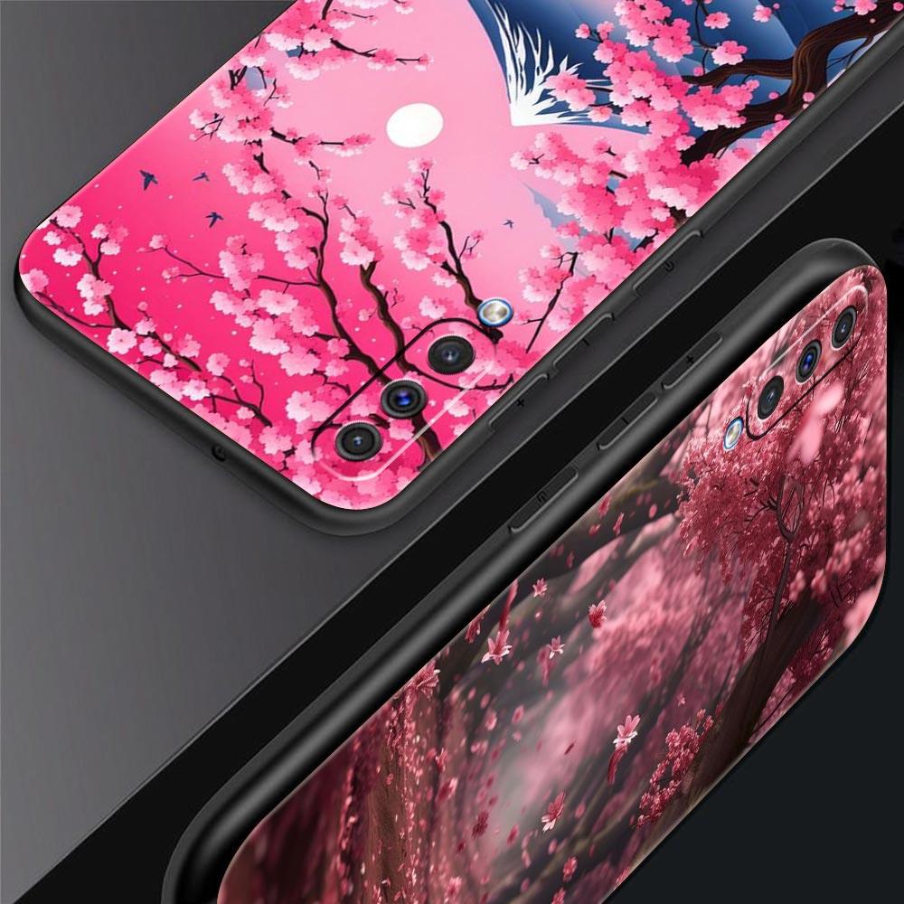 Чехол для телефона "Цветущая сакура" для Samsung Galaxy A56 A36 A26 A34 A17 A16 A06 A14 A12 A54 A72 A24 A22 A52 A50 A40 A32