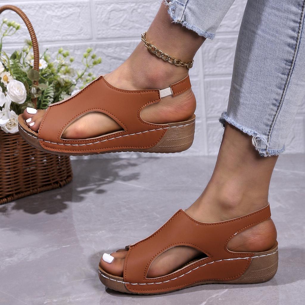 Женские сандалии 2024 года, новые летние сандалии на платформе, женские трендовые сандалии с открытым носком, роскошные сандалии, дизайнерская обувь для женщин, Zapatos De Mujer