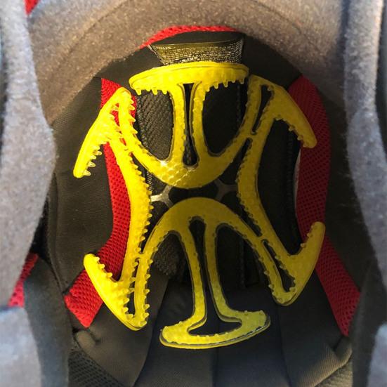 Внутренняя подкладка шлема, съемная дышащая силиконовая универсальная вентиляционная подкладка для шлема, аксессуар для шлема