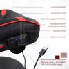 Gaming Chair, Gaming Seat, Integrated Speakers, Reclining Backrest, Black+Red, 69 x 73 x 118cm