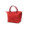 Longchamp Le Pliage Тоут-сумка на молнии с вышитым логотипом Маленькая женская сумка Томатно-красная 1621919P83