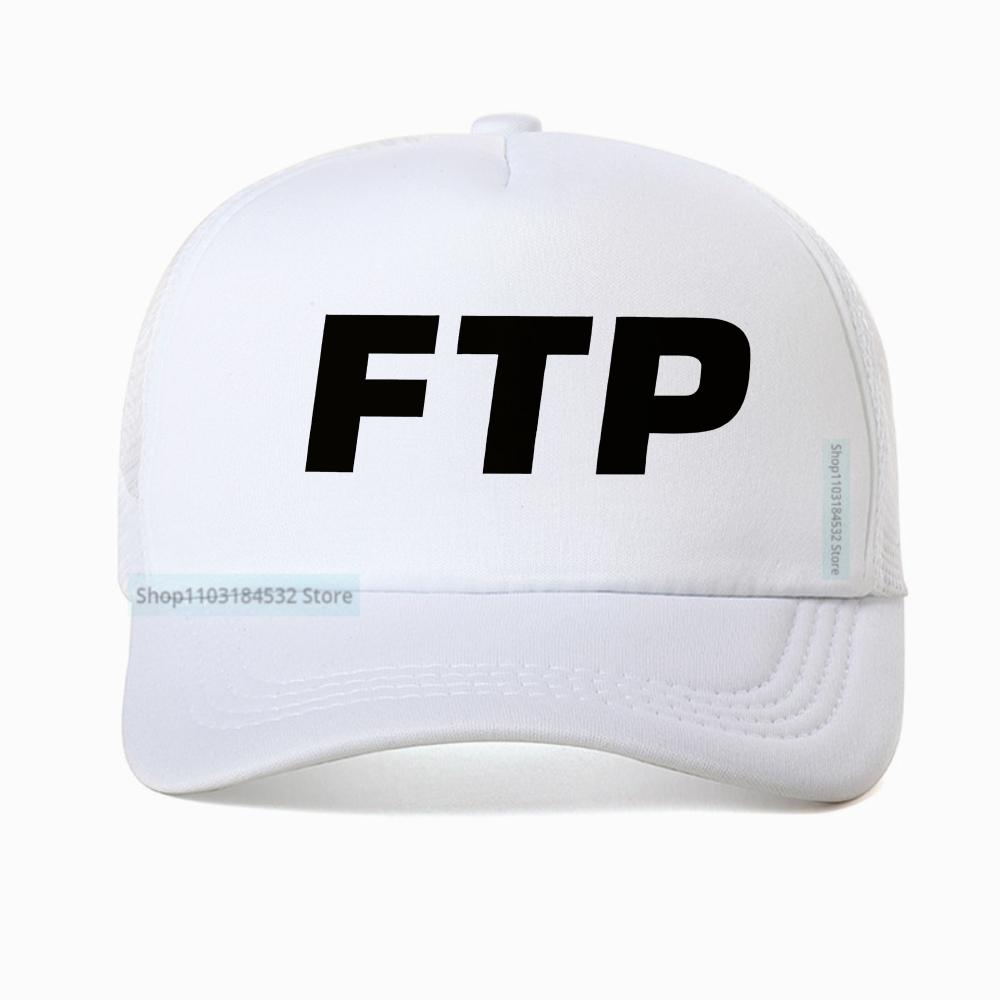 Кепка-бейсболка Suicideboy Ftp Унисекс Харадзюку Мода Хип-хоп Повседневная Регулируемая Сетчатая Кепка-тракер