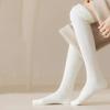 1 пара женских зимних носков, плюшевые гольфы, нескользящие однотонные теплые утолщенные чулки, теплые носки для разных случаев