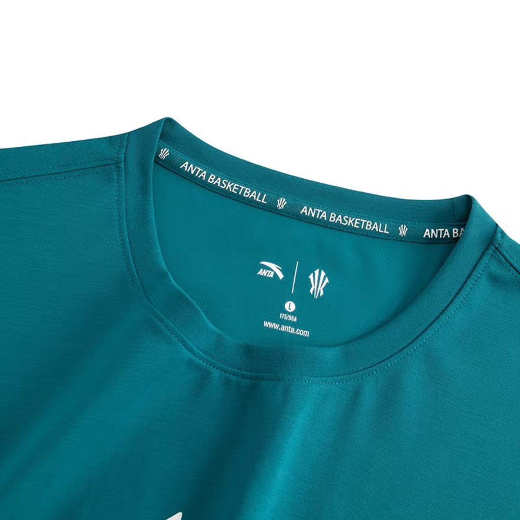 Anta Kyrie Lanting T-Shirt Kyrie Meilan Zhuzhu Comfortable Casual Simple Round Neck Pullover Loose Short Sleeve T-Shirt Unisex T-Shirts 172521109-3