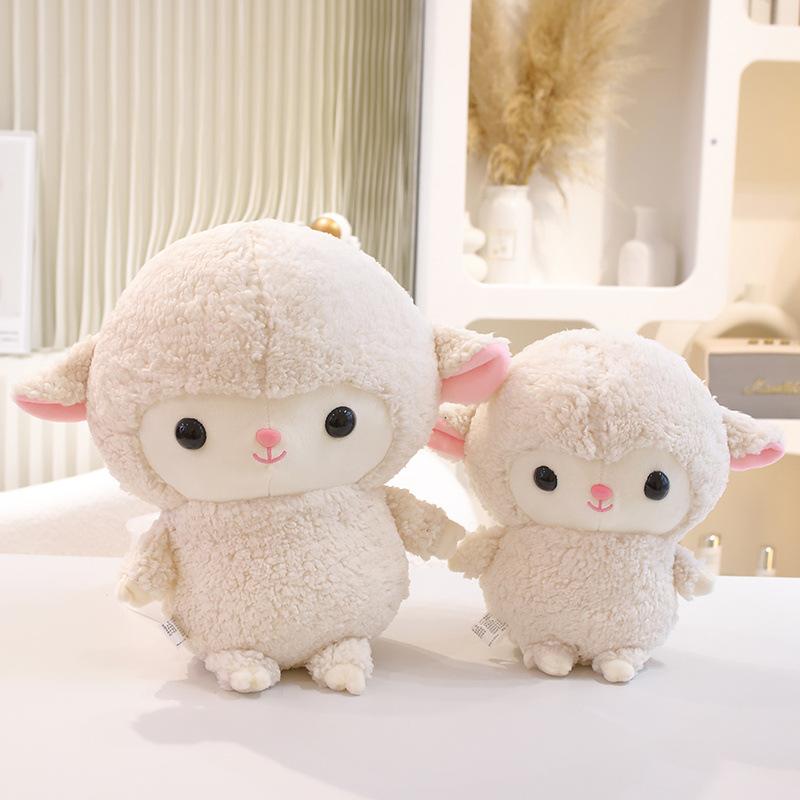 Кукла Маленький Барашек Милая Плюшевая Игрушка Кукла для Сна Подушка Супер Мягкая Подарок на День Рождения Кукла