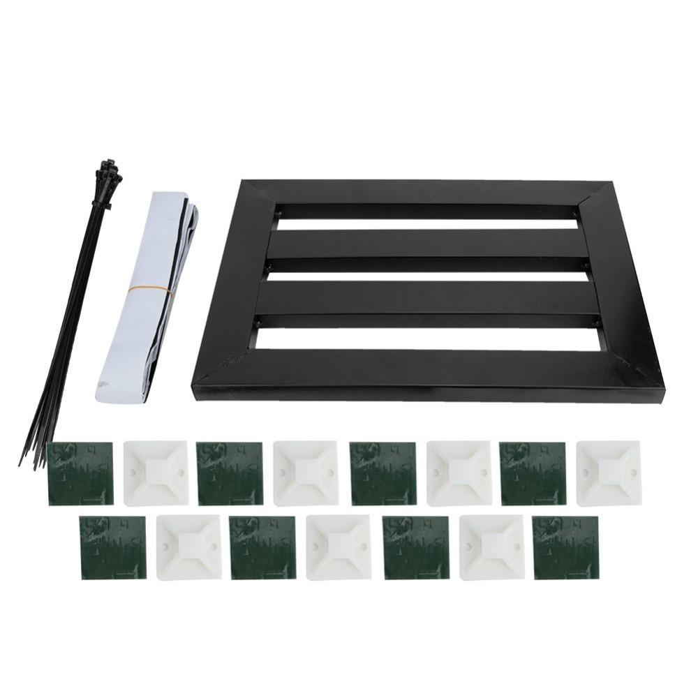 With Mounting Tape Pedalboard Holder Black Portable Pedalboard Guitar Practice