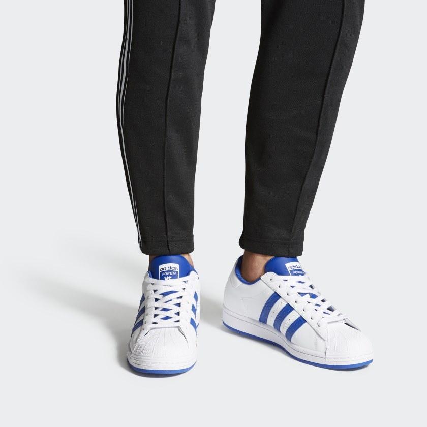 adidas Superstar vs. Forum 'Bold Blue' Men's FV8272