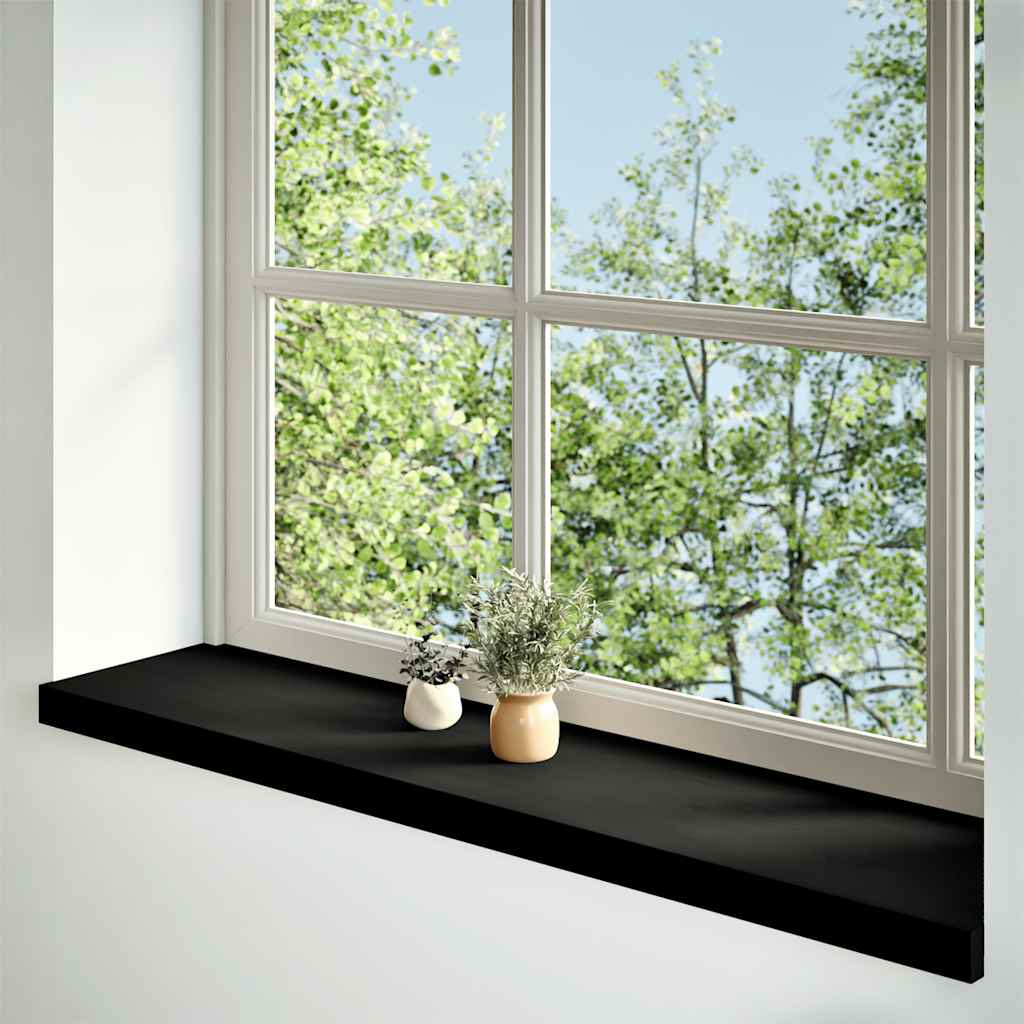 Vidaxl Parapety 2 Szt., Ciemnobrązowy, 120X25X2 Cm, Lite Drewno Dębowe