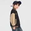 Duoduojia Boys' Sport Style Color-block Baseball Jacket