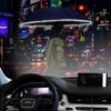 Tri-fold Automatic Car Reverse Umbrella LED Light Umbrella Umbrella Umbrella Fixed