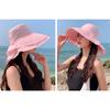 Sun Protection Hat Travel Fisherman Hat  Hat Women'S Summer Neck Outdoor Cycling Sun Hat Protection