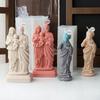 3D Jesuses Silicone Candle Mould for Handmade Soap Gypsum Resin Aromatherapy Candle Silicone Mould Desktop Decorations