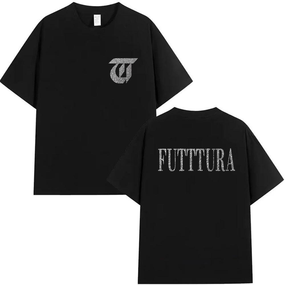 Singer TINI STOESSEL Futtura Tour New Album 2026 Graphic Tshirts Men Women Fashion Harajuku Short Sleeve Cotton Tees streetwear
