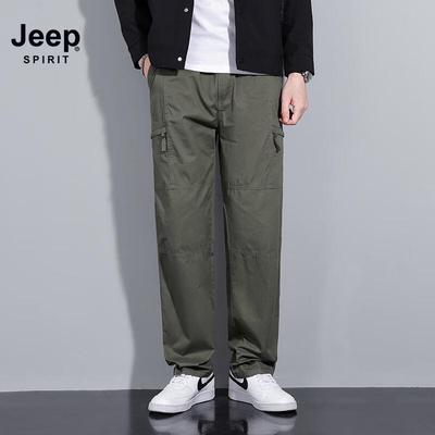Мужские брюки карго с множеством карманов JEEP SPIRIT