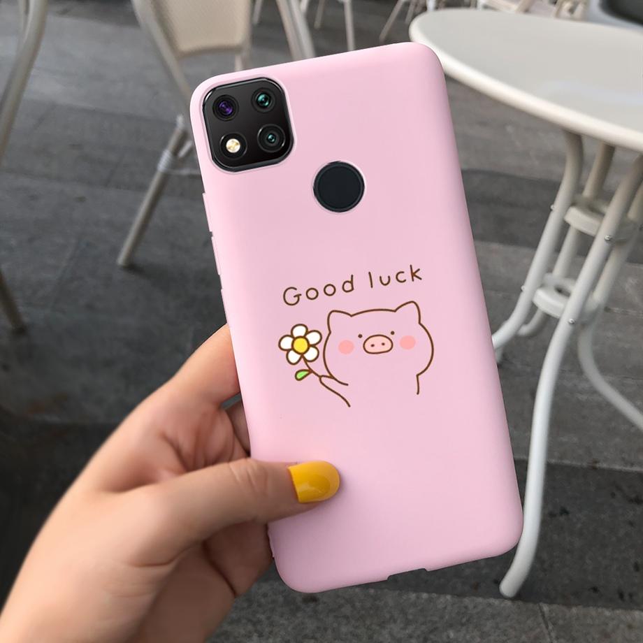 Чехлы Для Redmi 9C Чехол Xiaomi Redmi 9C NFC Чехол для телефона Мягкий чехол для телефона Ударопрочный бампер Redmi9c 9 C Xiomi Силиконовый МЯГКИЙ Чехол