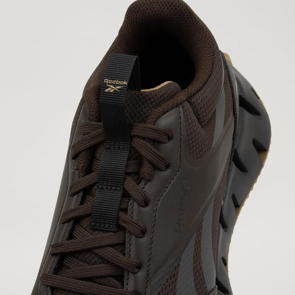Reebok Кроссовки Zig Dynamica STR для бега Легкая амортизация Черный 23,0 см