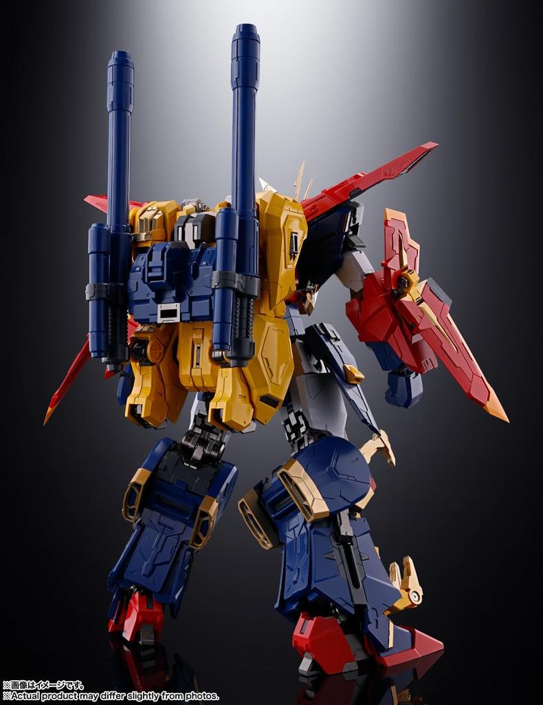 TAMASHII NATIONS Soul of Chogokin GX-113 Gundam Build Fighters Try Strongest Mobility Gundam Tryon 3, Approximately 210mm, Die-cast, PVC, an