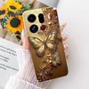 New Fashion Luxury Flower Butterfly Girly Painting Phone Case For Oppo Find X9 Pro FindX9 Casing Soft Silicone Clear Back Cover