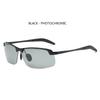 Men Pochromic Polarized Sunglasses Driving Fishing Chameleon Glasses Change Color Sun Glasses Day Night Vision UV400 Eyewear