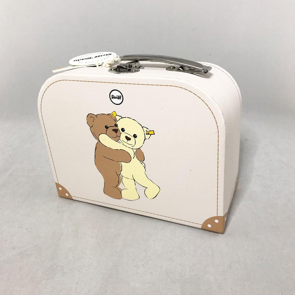 Мягкая игрушка мишка Steiff Teddy bearr эксклюзивный чемодан 08Mila Teddy bear in suitcase [item]