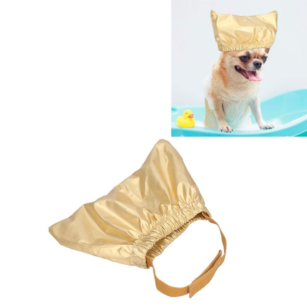 Protective Pet Bath Hat Dual-use Cat Bath Cap Easy-wear Pet Grooming Cap Cat Cleaning
