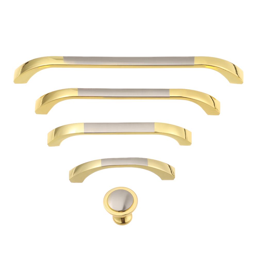 Modern Kitchen Zinc Alloy Furniture Hardware Cabinet Door Handle Wardrobe Door Knob Drawer Handles