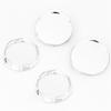 4Pcs Chrome Wheel Center Hub Caps