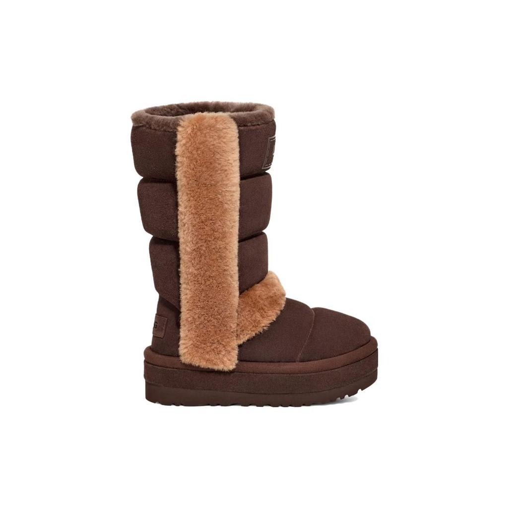 UGG Classic Chillapeak Tall Boot Burnt Cedar Women Sneakers Brown 1145990-BCDR