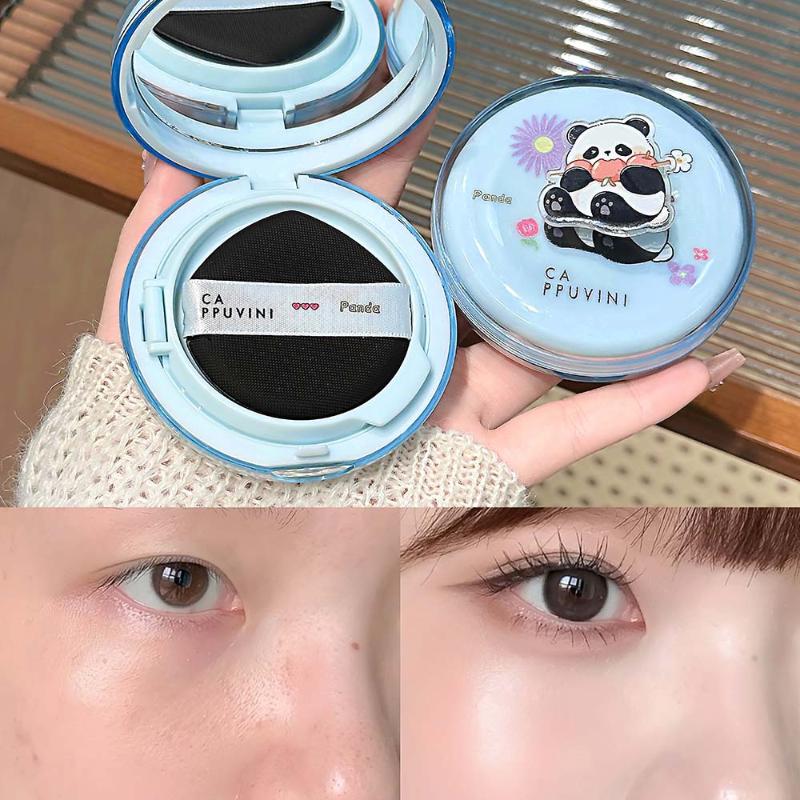 Cappuvini Матовый шелковистый увлажняющий консилер-кушон Air Cushion Натуральный макияж Стойкий водостойкий кремовый кушон Тональная основа для кожи