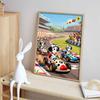 Disney Diamond Painting 101 Dalmatians Racing DIY Diamond Art Painting Set for Home Office Decoration Handmade Gifts