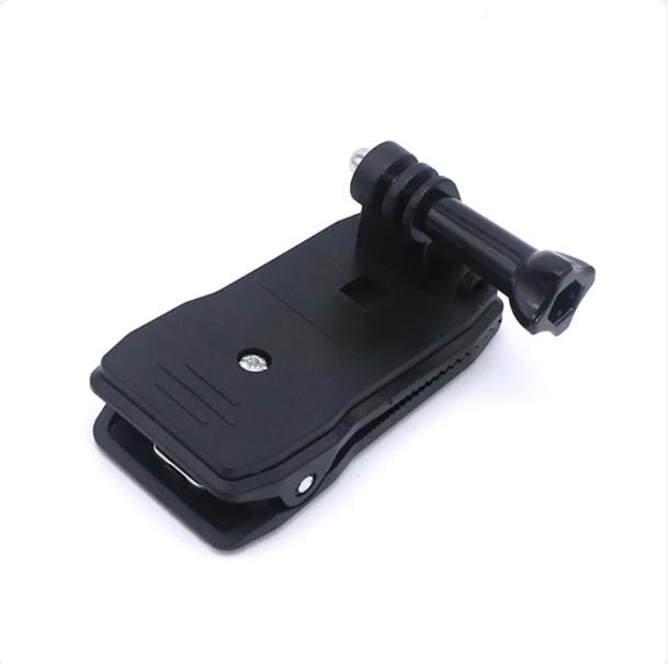 360 Rotary Action Cam Sports Camera Quick Clip Backpack Strap Mount Clamp Holder for GoPro 12 11 10 DJI OSMO 3 4 Insta360 X3 Ace