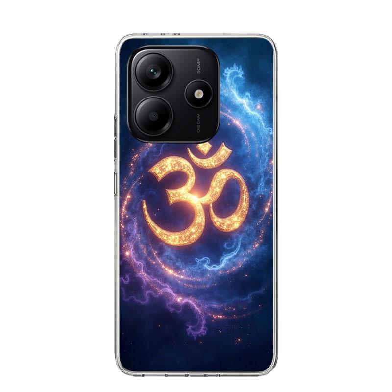 Мандала Чакра Настойчивость Йога Чехол для Телефона Для Xiaomi Redmi Note 15 14 13 12S 12 Pro Plus 11S 11E 11 11T 10S 10 Искусство Мягкий Рисунок Чехол