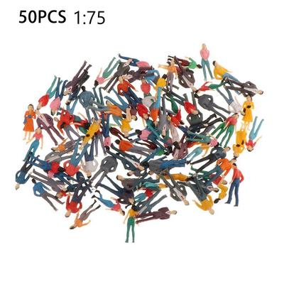 Модельные Люди 1:75 50 шт/упаковка Модель смешанной партии