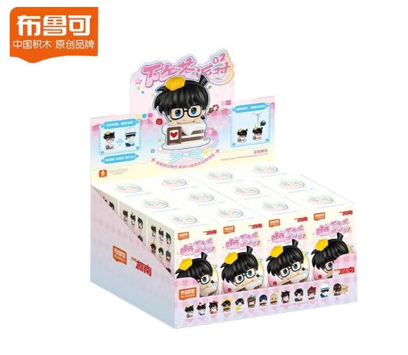 Оригинальная серия Brook Детектив Конан 'Послеобеденная вечеринка' Blind Box Коллекция моделей персонажей аниме Праздничные игрушки Подарки