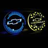 Для Cruze Spark Aveo Captiva Trax Sail Orlando Sonic Corvette Silverado Светодиодный автомобильный подстаканник Световой держатель для напитков Коврик