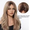 20 Inch Long Layered Cut Wigs for Women, Gorgeous Fluffy Wigs,  Synthetic Full Machine Wigs for Party, Daily Use, Synthetic Fiber Wig