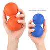 Yoga Fascia Peanut Ball Fascia Relaxation Back Shoulder and Neck Stretch Massage Fitness Multicolor Double Ball