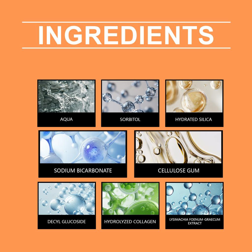 The Care Kit Contains A Three Sided Toothbrush And Natural Toothpaste To Reduce Plaque And Tartar Buildup