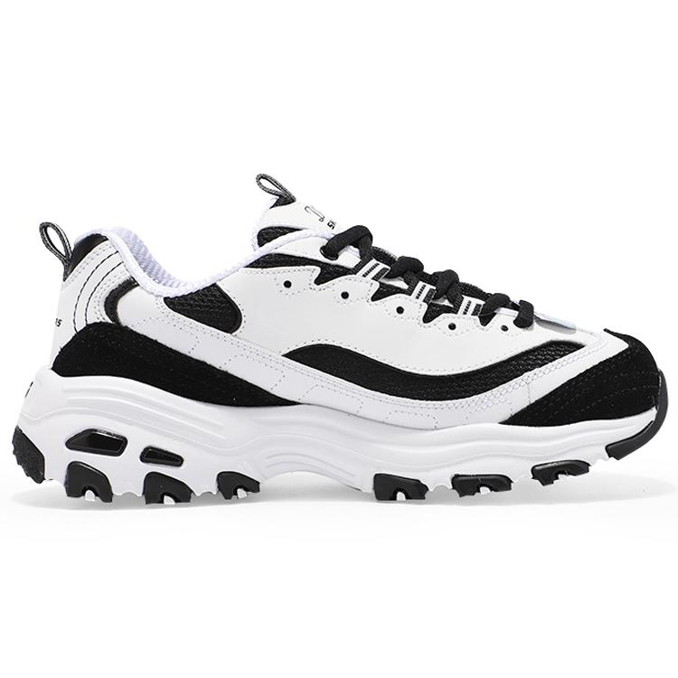 Skechers D'lites Женские 13148-WBK Белый Черный