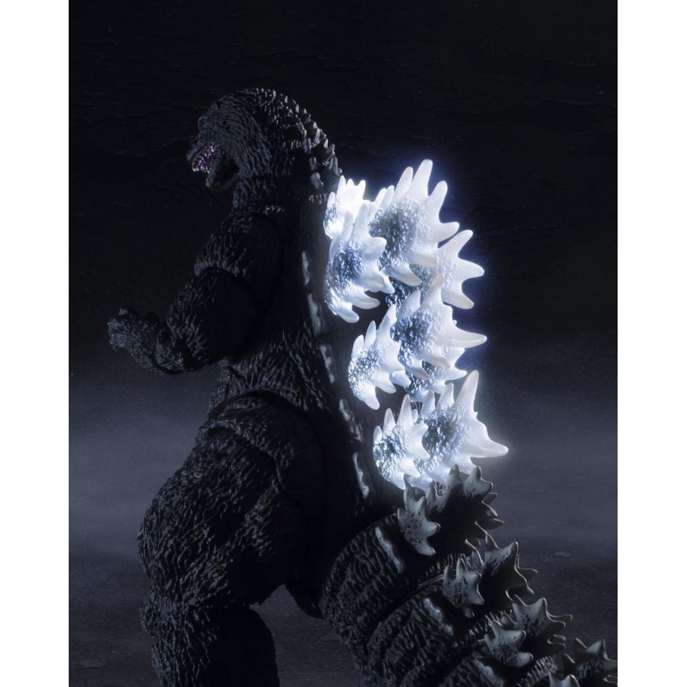 С.Х.. Monster Arts Shinkyoku Годзилла (1989) приблизительно. Подвижная фигурка из окрашенного ПВХ и АБС пластика высотой 200 мм