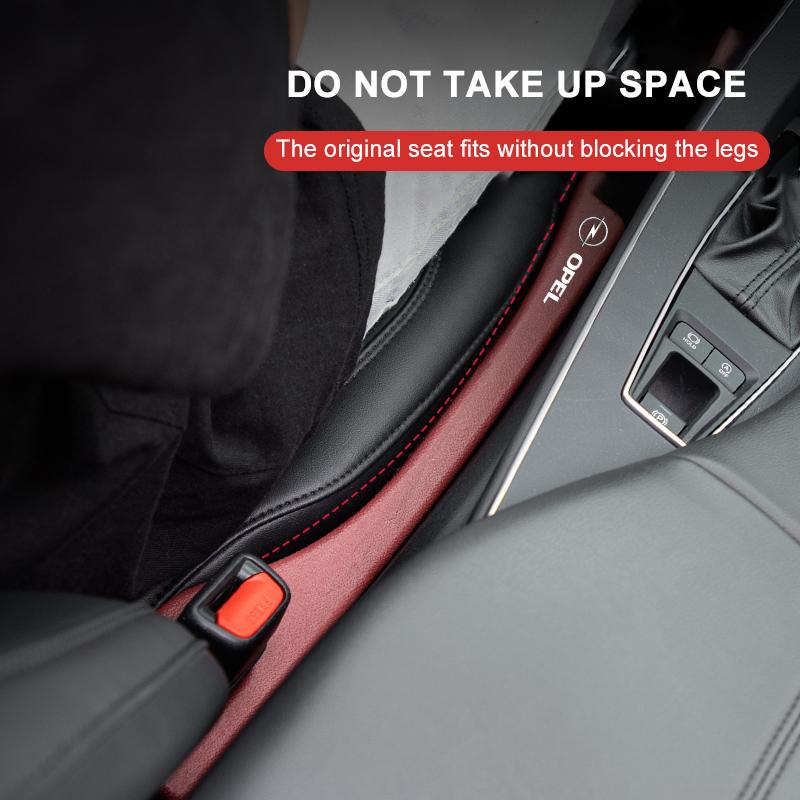 2 шт. Заполнитель щели между сиденьем автомобиля и консолью Защита от проливания на сиденье Герметизация сиденья для Opel Astra H G J Insignia Mokka Zafira Corsa Vectra C D Antara