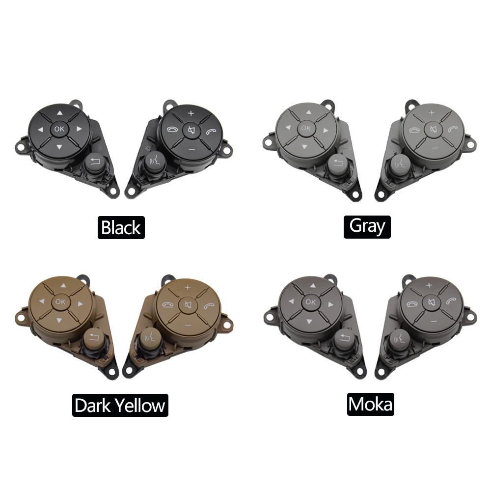 Car Steering Wheel Control Buttons Cover For Mercedes Benz C GLK E Class W204 W207 W212
