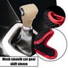 Car Shift Handle Cover Gear Shift Non Slip Grip Handle Protective Covers Universal Gear Automatic Car Interior Accessories