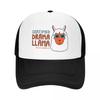 Certified Drama Llama Baseball Cap Vintage Luxury man cap hats on offer Golf Wear Men Womens