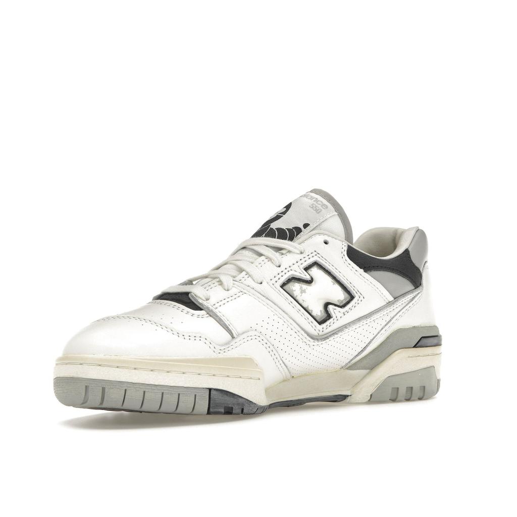 New Balance 550 Vintage Pack — кроссовки унисекс Concrete кремово-черные с морской солью BB550VGB