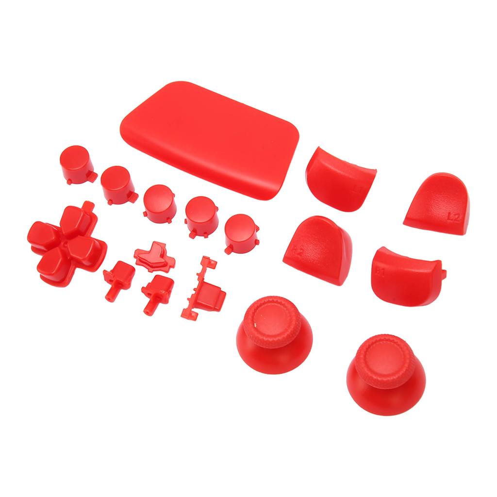 16Pcs Game Controller Replacement Buttons for PS5 Gamepad Replacement Thumbstick Trigger Buttons for PS5 Controller