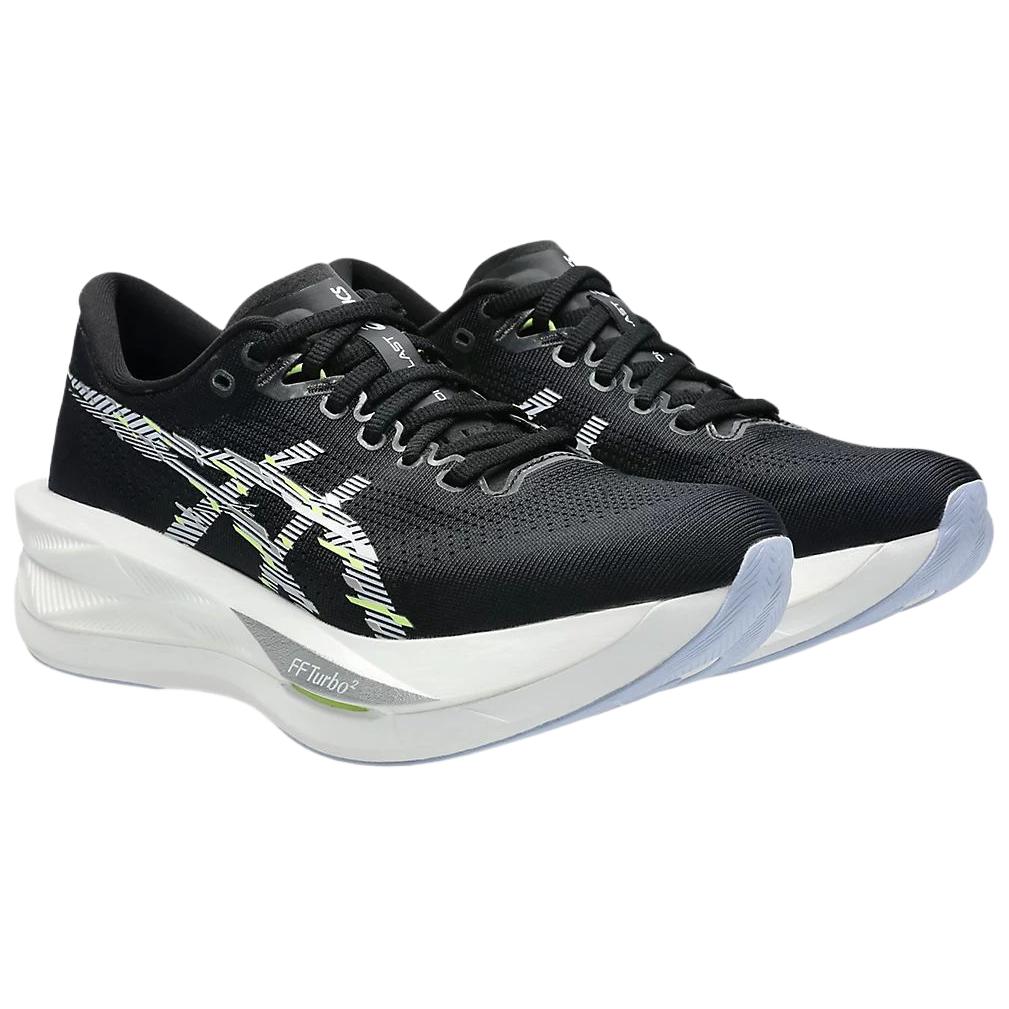 Asics Sonicblast Black Green Women Sneakers Blue-Fade 1012B862-001