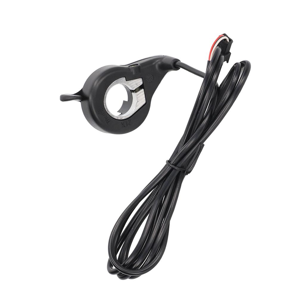 E Bike Throttle Durable ABS Metal Easy Operation SM Plug E Bike Thumb Accelerator For 24V 36V 48V
